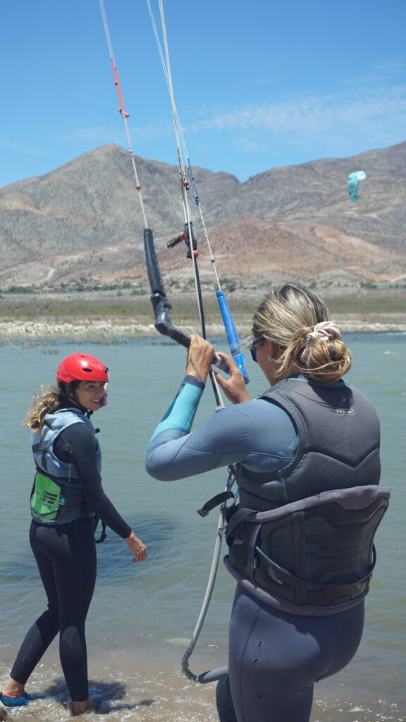 Clase introductoria kitesurf