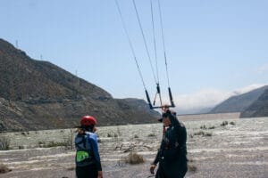 Primera clase kitesurf