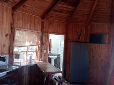 Cabaña Juan Carlos López - cocina